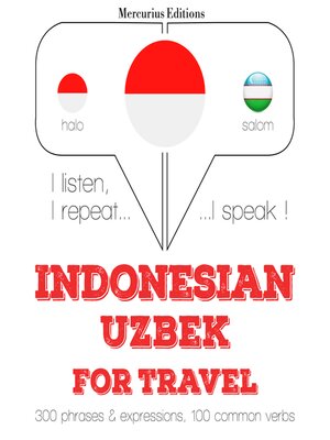 cover image of kata perjalanan dan frase dalam Uzbek
